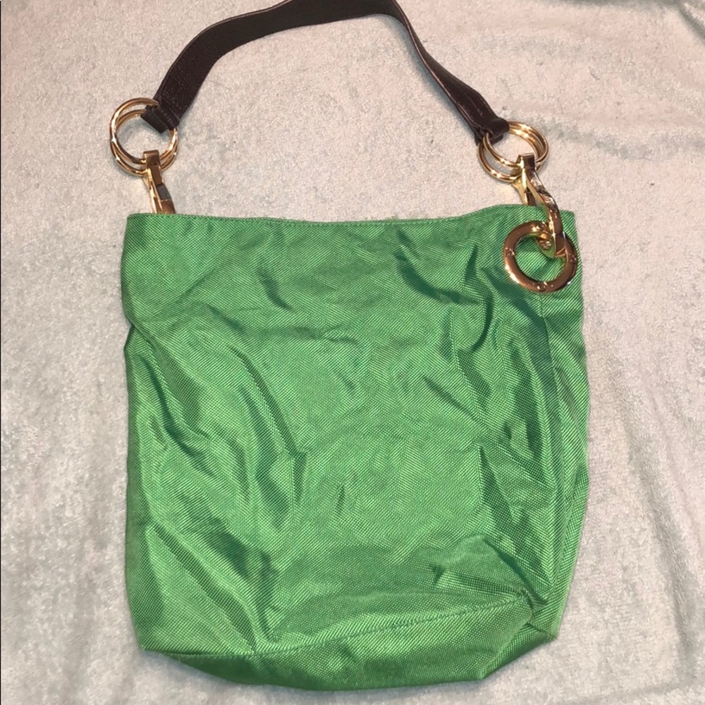 JPK Paris 75 Green Nylon Bag